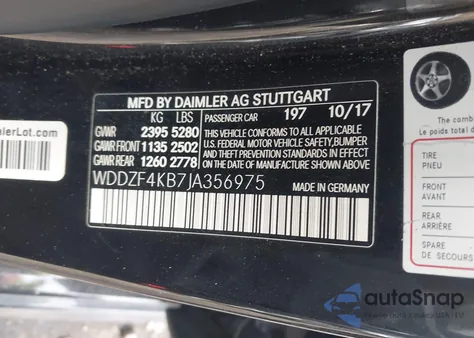 2018 Mercedes-Benz E 300 4Matic from USA, damaged, VIN WDDZF4KB7JA356975